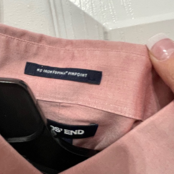 Lands end long sleeve button down 16 35 size - Picture 9 of 13